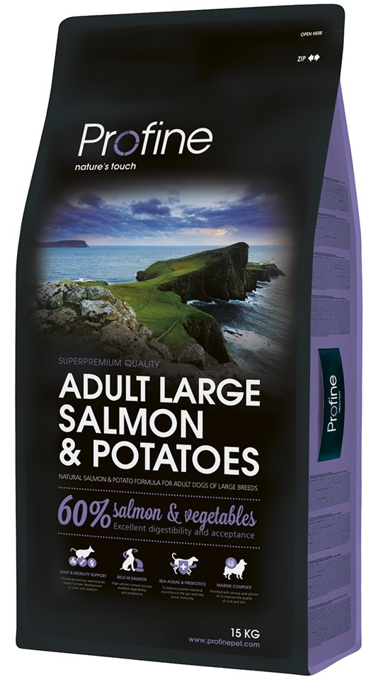 Profine hondenvoer Adult Large Salmon & Potatoes 15 kg